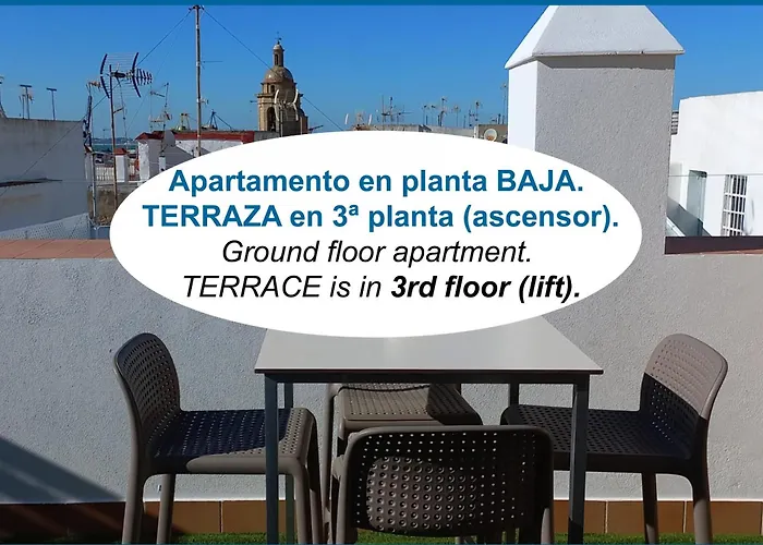 شقة Brujula Ground Floor Indoor By Cadiz4rentals كاديز