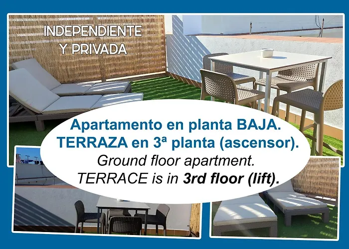 Апартаменты Brujula Ground Floor Indoor By Cadiz4rentals *